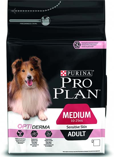 Image purina Pro Plan Сухой корм для взрослых собак мелких и карликовых пород с чувствительной кожей с лососем Adult Small&Mini Sensitive Skin (3 кг)