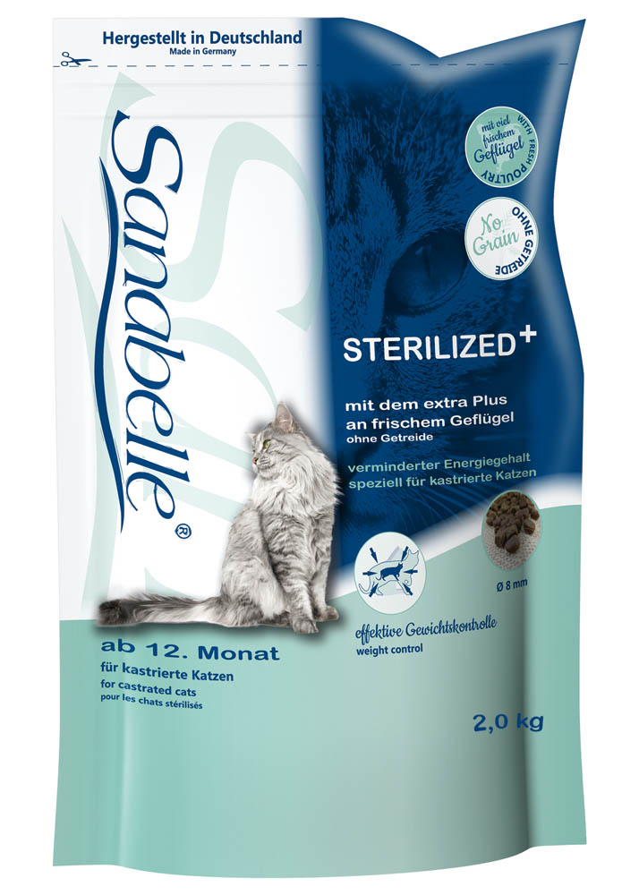 Image сухой корм для кошек Sanabelle Sterilized 2 кг