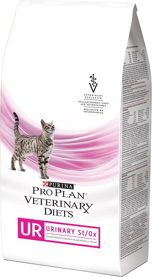 Image сухой корм Purina Veterinary Diets Feline UR St/Ox с курицей диета для кошек 0,35 кг