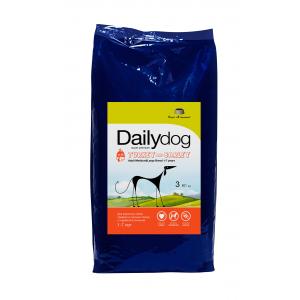 Image dailydog Adult Medium and Large Breed с индейкой и ячменем - 3 кг