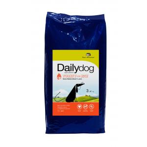 Image dailyDog Adult All Breed сухой корм для взрослых собак всех пород с курицей, сельдью и рисом - 12 кг