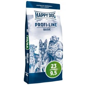 Image сухой корм Happy Dog Profi-Line Basic 23/9,5 для взрослых собак с нормальными потребностями в энергии - 20 кг