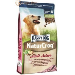 Image сухой корм Happy Dog NaturCroq Active для взрослых собак всех пород с высоким уровнем активности - 15 кг