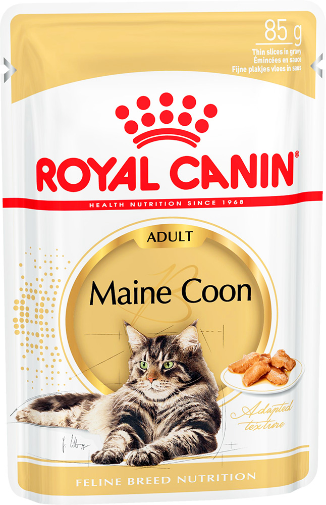 Image влажный корм для кошек Royal Canin Maine Coon Adult 0,085 кг