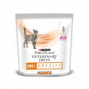 Image purina Pro Plan Veterinary diets OM ST/OXOBESITY MANAGEMENT для взрослых кошек при ожирении - 350 гр