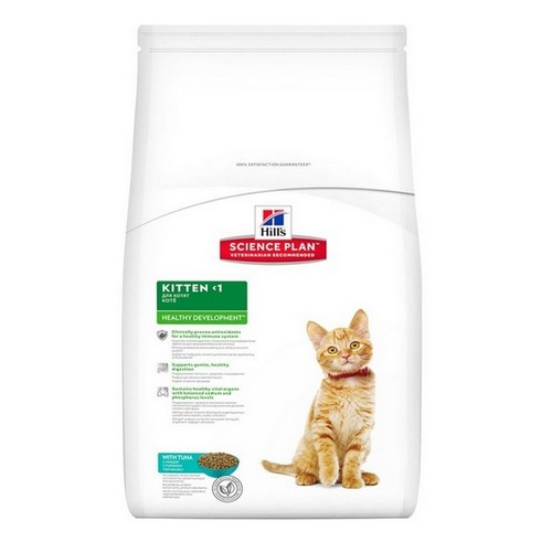 Image hill's Science Plan Сухой корм для котят с тунцом Kitten Healthy Development Tuna (0,4 кг)