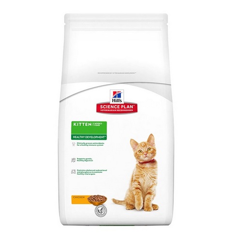 Image hill's Science Plan Сухой корм для котят с курицей Kitten Healthy Development Chicken (0,4 кг)