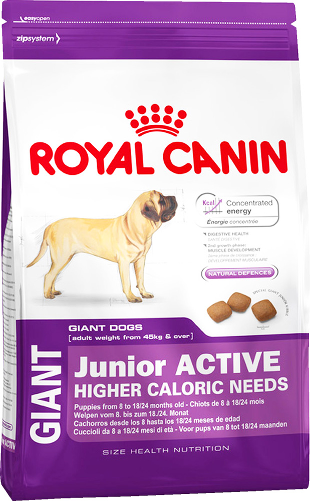 Image сухой корм для собак Royal Canin Giant Junior Active 15 кг