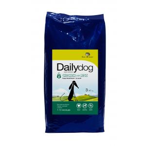 Image dailyDog Adult All Breed сухой корм для взрослых собак всех пород с курицей, сельдью и рисом - 12 кг