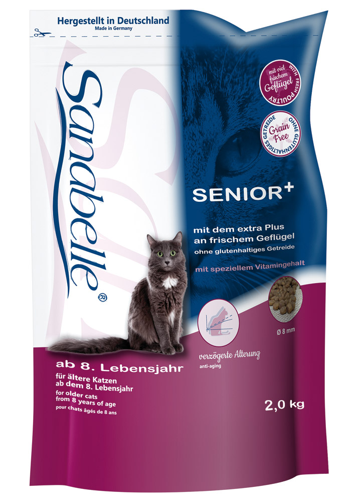 Image сухой корм для кошек Sanabelle Senior 2 кг