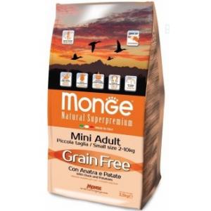 Image monge Dog GRAIN FREE Mini Adult - 2,5 кг