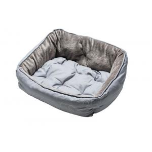 Image midWest лежанка Pet Bed меховая 107х66 см коричневая