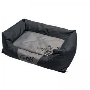 Image midWest лежанка Pet Bed меховая 56х33 см коричневая