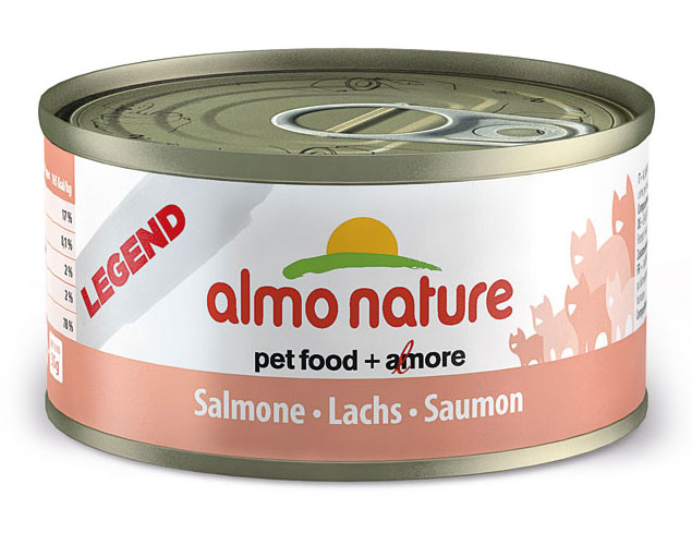 Image влажный корм для кошек Almo Nature Legend Adult Cat Salmon 0,07 кг