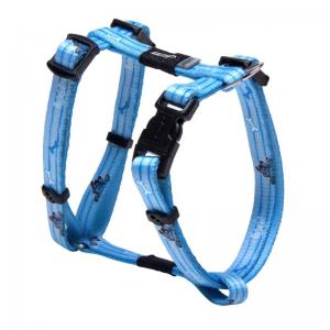 Image шлейка Trixie Premium Norwegian Harness для собак L 60–76 см/40 мм бордовая