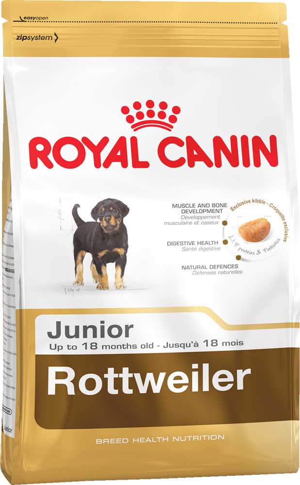 Image сухой корм для собак Royal Canin Rottweiler Junior 12 кг