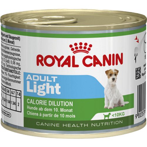 Image влажный корм для собак Royal Canin Adult Light мусс 0,195 кг