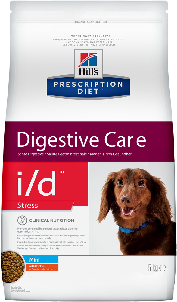 Image сухой корм Hills Prescription Diet i/d + Stress Mini диета для собак 5 кг