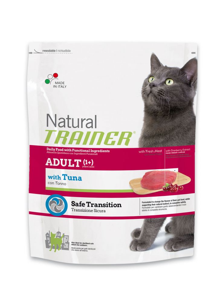 Image сухой корм для кошек Trainer Natural Adult Tuna 0,3 кг