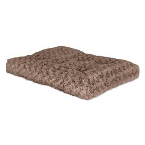 Image midWest лежанка Pet Bed меховая 61х46 см серая