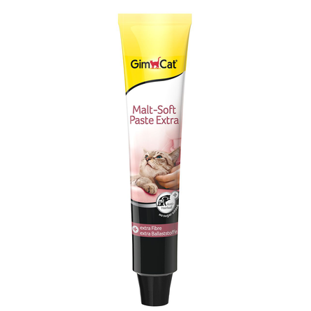 Image gimpet Malt-Soft Paste Extra Паста для кошек для выведения шерсти (с витаминами), 100 гр