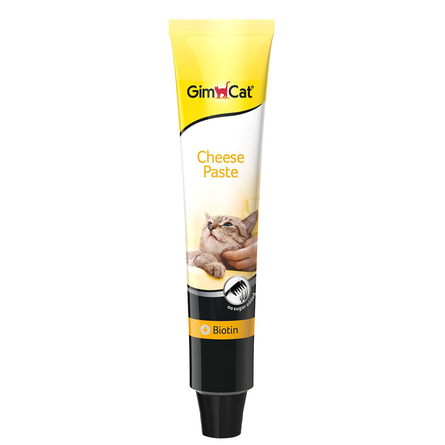 Image gimpet Cheese Paste Паста для кошек для кожи и шерсти (с биотином и сыром), 50 гр