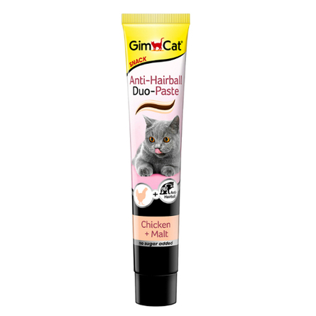 Image gimpet Malt-Soft Paste Extra Паста для кошек для выведения шерсти (с витаминами), 100 гр