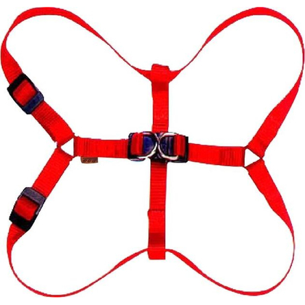 Image collar Dog Extreme Шлейка регулируемая для собак, обхват 60-90 см, ширина 2,5 см, красная