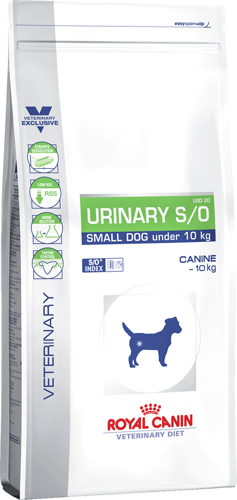 Image сухой корм Royal Canin Urinary S/O Small Dog USD20 диета для собак 1,5 кг