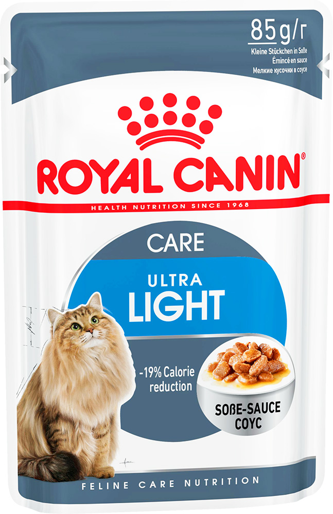 Image влажный корм для кошек Royal Canin Ultra Light пауч 0,085 кг