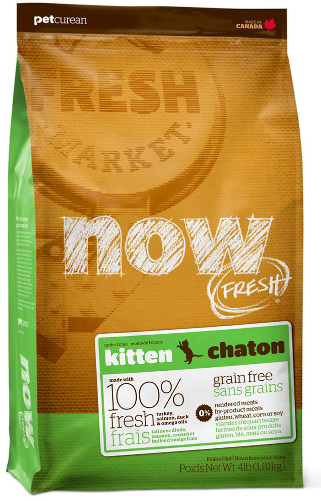 Image сухой корм для кошек Now FRESH Grain Free Kitten Food 3,63 кг