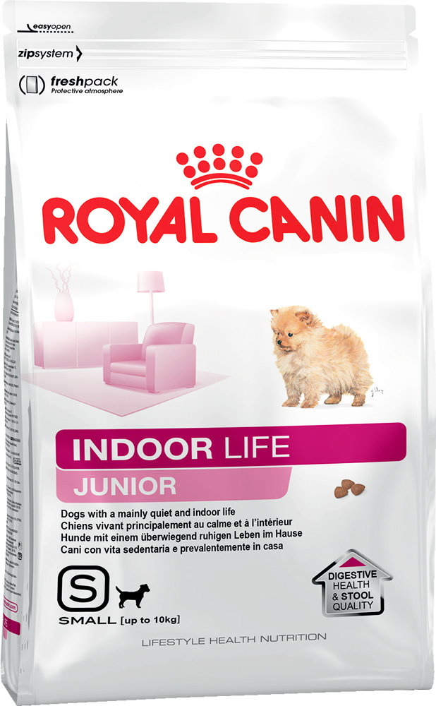 Image сухой корм для собак Royal Canin Indoor Life Junior 0,5 кг