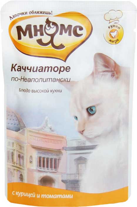 Image dreamies Подушечки с паштетом для взрослых кошек (с лососем), 30 гр