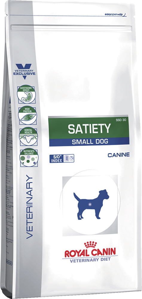 Image сухой корм Royal Canin Satiety Small Dog SSD30 диета для собак 1,5 кг