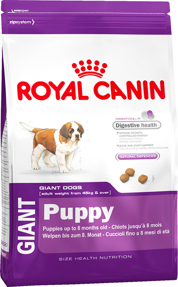 Image сухой корм для собак Royal Canin Giant Puppy 4 кг