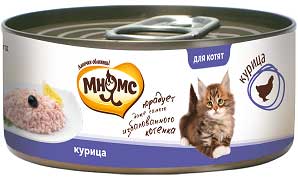 Image влажный корм для кошек Animonda Carny Kitten с телятиной и курицей 0,2 кг