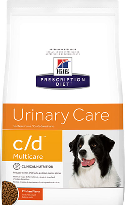 Image hill's Prescription Diet Сухой корм для собак при лечении МКБ (струвиты) Canine c/d Urinary Care (2 кг)