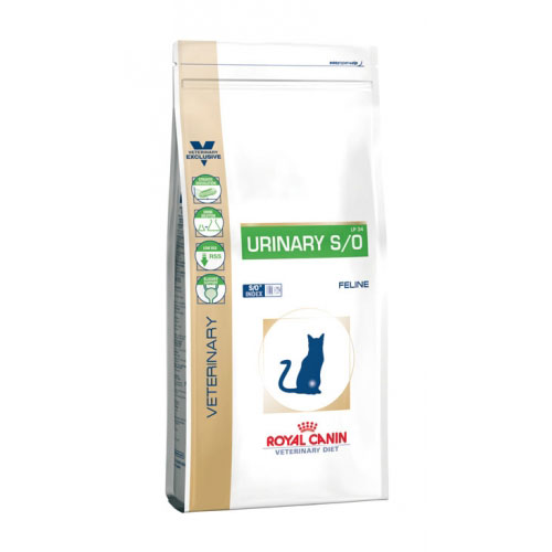 Image ROYAL CANIN Сухой корм для кошек при мочекаменной болезни Urinary S/O LP 34 (1,5 кг)