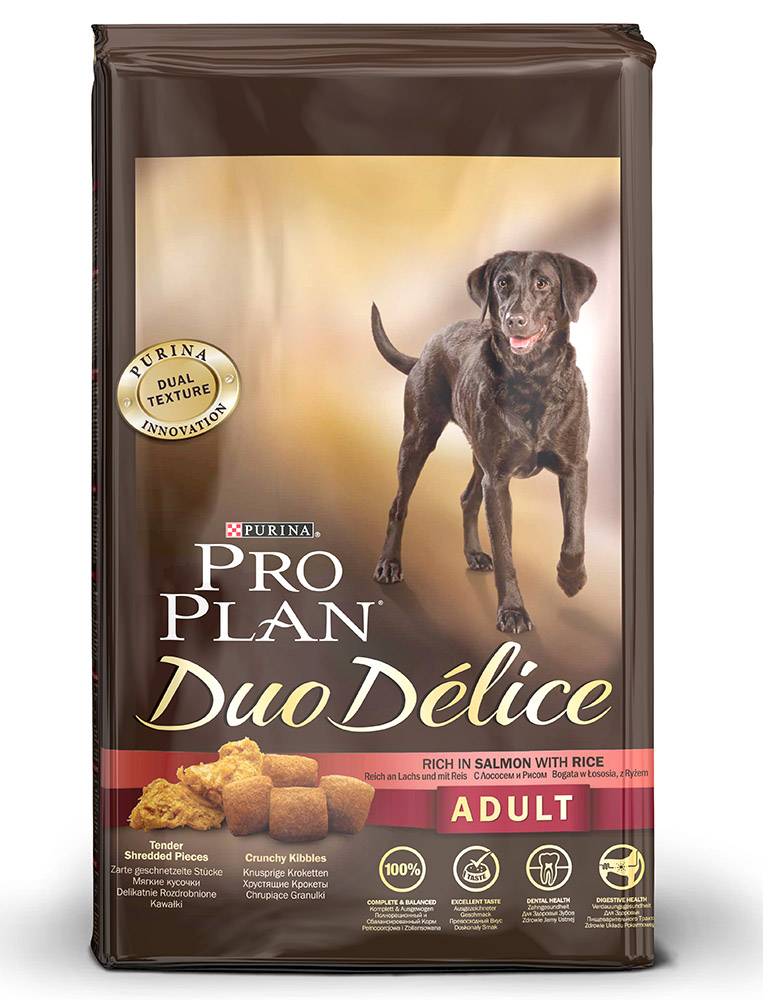 Image сухой корм для собак Purina Pro Plan Duo Delice Adult Canine Salmonn&Rice 0,7 кг