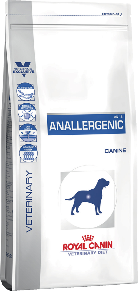 Image сухой корм Royal Canin Anallergenic Dog диета для собак 8 кг