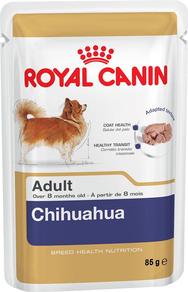 Image влажный корм для собак Royal Canin Chihuahua Adult пауч 0,085 кг