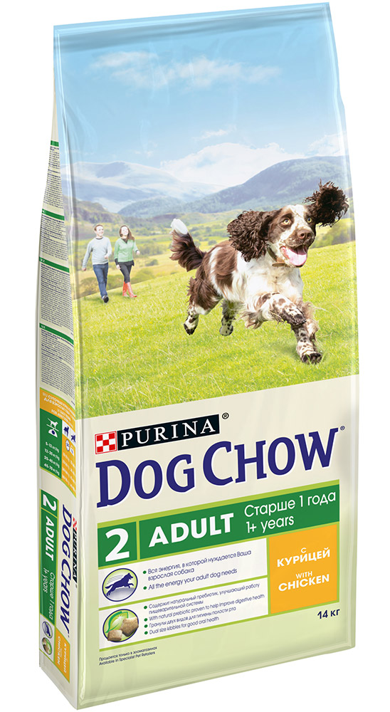 Image сухой корм для собак Dog Chow Adult Chiken 2,5 кг