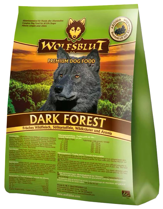 Image сухой корм для собак Wolfsblut Dark Forest 2 кг