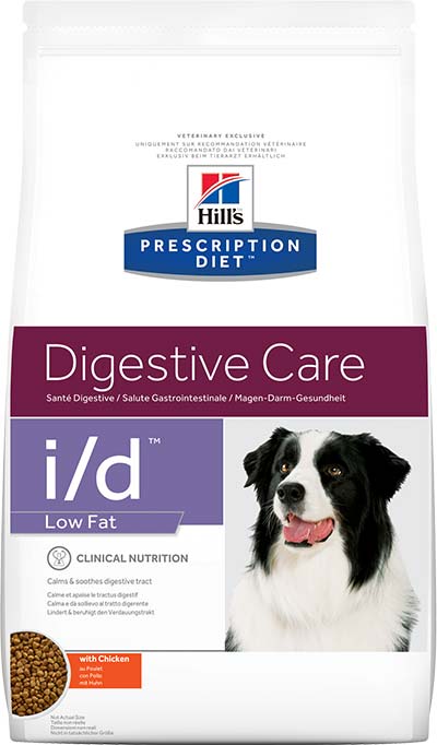 Image hill's Prescription Diet Сухой корм для собак при лечении ЖКТ низкокалорийный Canine i/d Digestive Care Low Fat (12 кг)