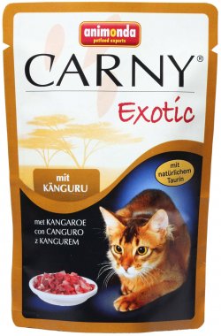 Image влажный корм для кошек Animonda Carny Exotic with Kangaroo 0,085 кг