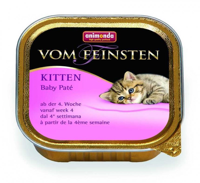 Image влажный корм для кошек Animonda Vom Feinsten Baby-Pate 0,1 кг