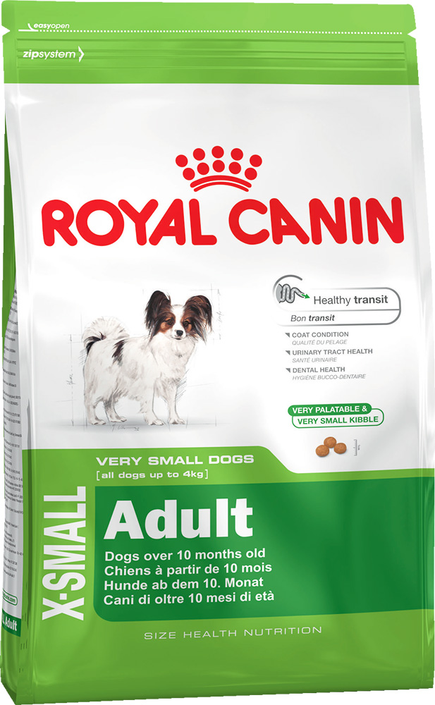 Image сухой корм для собак Royal Canin X-Small Adult 3 кг