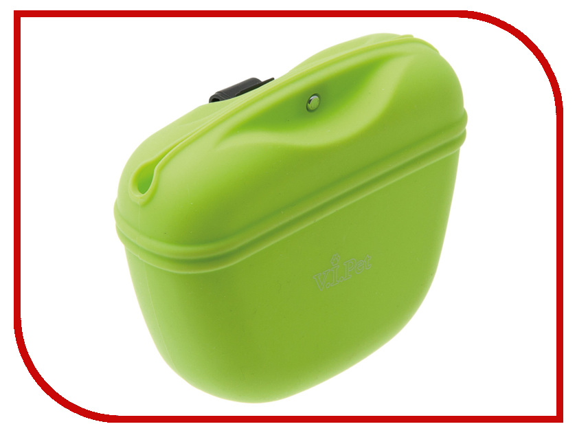 Image сумочка для лакомств V.I.Pet Light Green 21007