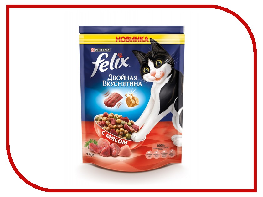 Image корм Animonda Vom Feinsten Adult Курица/Говядина/Морковь 100g для взрослых кошек 83263