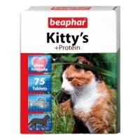 Image beaphar «Kitty’s and Protein» витаминизированное лакомство с протеином для кошек 75 таб. арт. 273.1.003